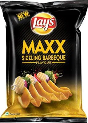 Lays Max Barbeque Sizzling Chips