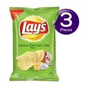 Lay's American Cream & Onion Potato Chips 50 gms Combo – image 1