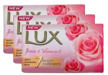 Lux Soft Glow Rose & Vitamin E For Glowing Skin Beauty Soap Mega Pack