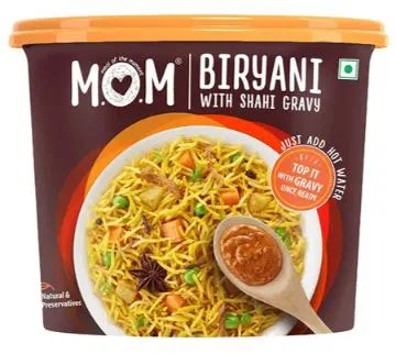 MOM Veg Biryani with Shahi Gravy