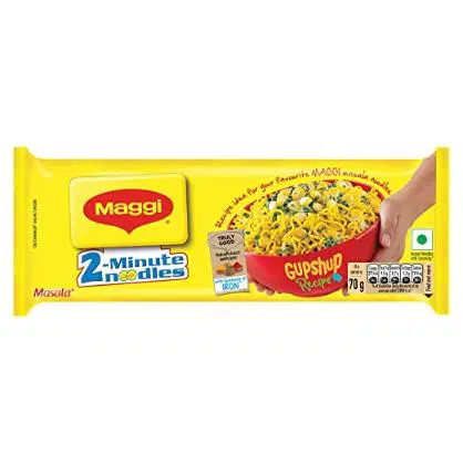 Maggi 2-Minute Noodles Masala, Gupshup Recipe Pack
