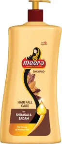 Meera Hairfall Care Shampoo With Goodness Of Badam and Shikakai – image 1