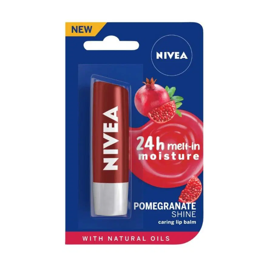 Nivea Pomogranate Shine Lip Balm