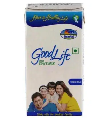 Nandini Goodlife Regular Milk UHT(Tetra Pack)