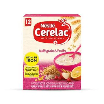 Nestle Cerelac Multigrain & Fruits Baby Cereal