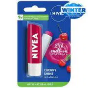 Nivea Cherry Shine Lip Balm (With Natural Oils)