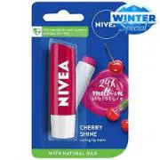 Nivea Cherry Shine Lip Balm (With Natural Oils)
