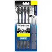 Oral B Charcoal Deep Clean Buy4 @ 120 Toothbrush