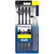 Oral B Charcoal Deep Clean Buy4 @ 120 Toothbrush