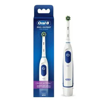 Oral-B Pro Expert Battery Operated With Replaceable Brush Head Electric Toothbrush (White)
