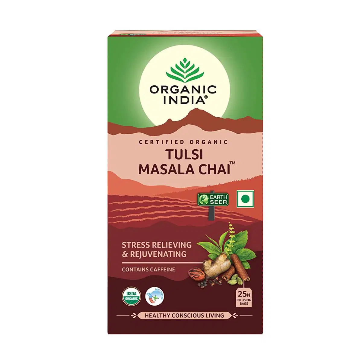 Organic India Tulsi Masala Chai 25N