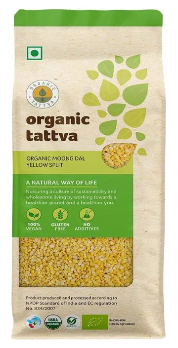 Organic Tattva Organic Moong Dal Yellow Split