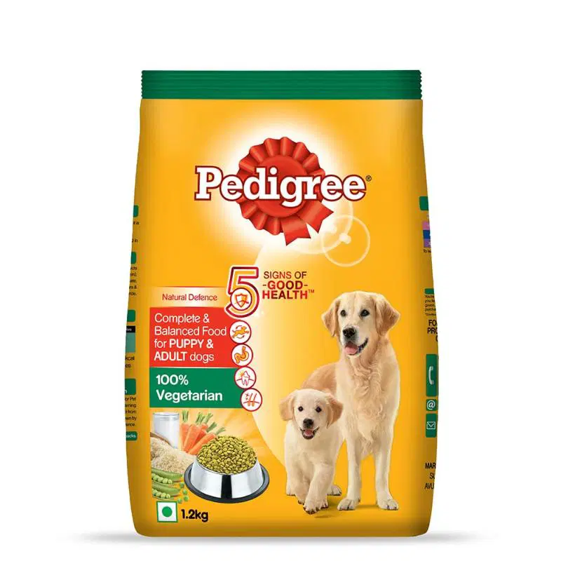 Pedigree Dry Dog Food Vegetarian For Adult