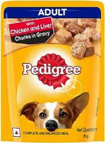 Pedigree Wet Dog Food Chicken And Liver For Adult