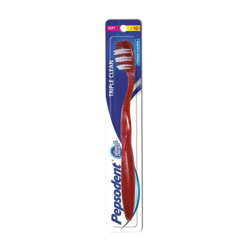 Pepsodent Tripple Clean Soft Tooth Brush