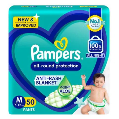 Pampers All Round Protection Anti Rash Blacket M50