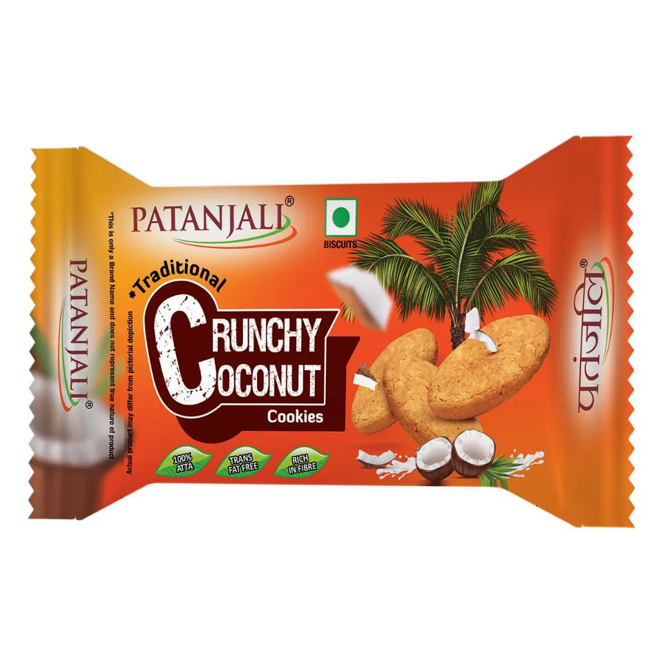 Patanjali Crunchy Coconut Cookies