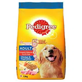 Pedigree Chicken and Vegetables Adult Dog Dry Food