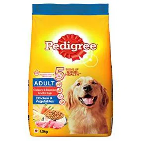 Pedigree Chicken and Vegetables Adult Dog Dry Food