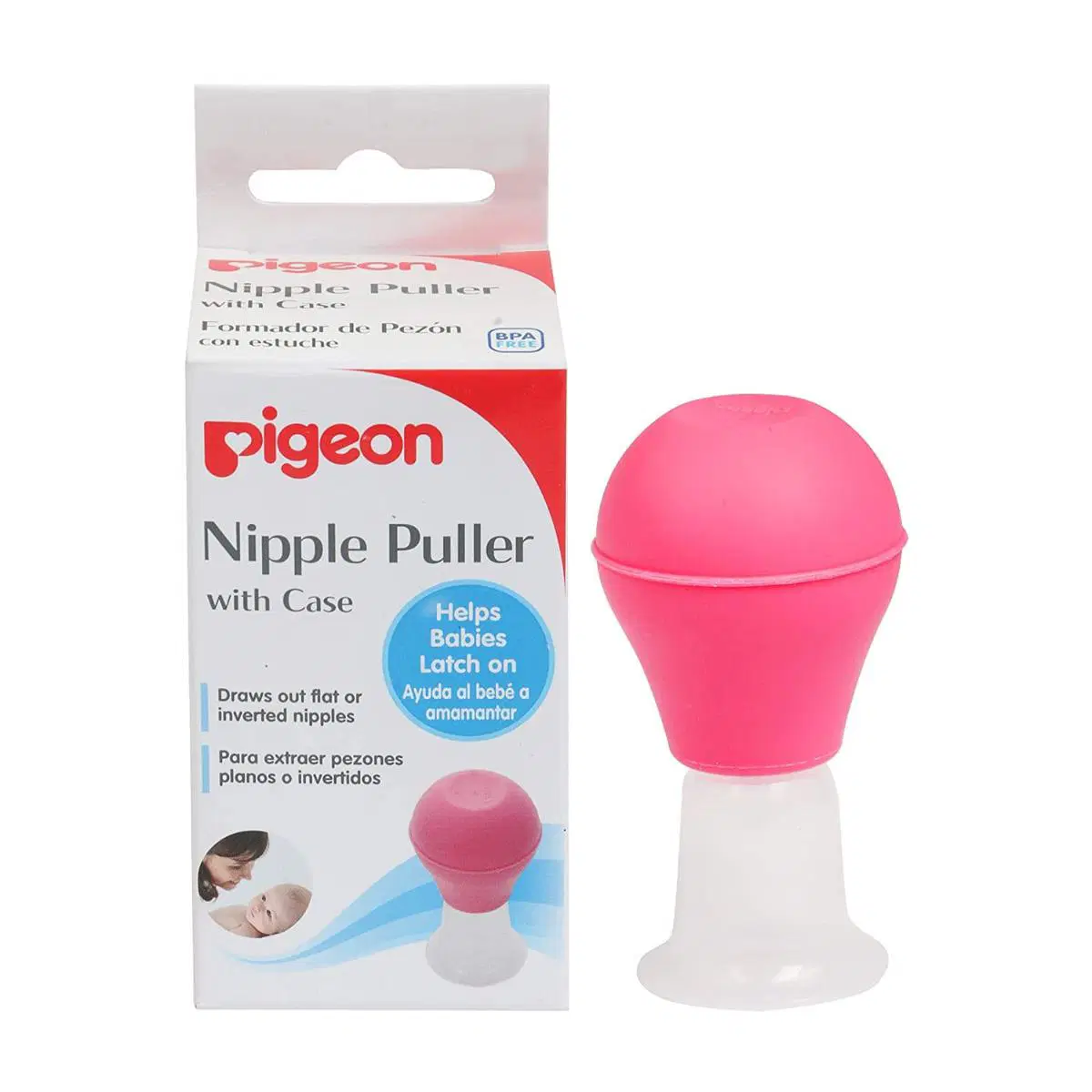 Pigeon Silicone Nipple Pulller With Case