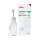 Pigeon Flexible Weaninfg Bottle With Spoon(03329) – image 1