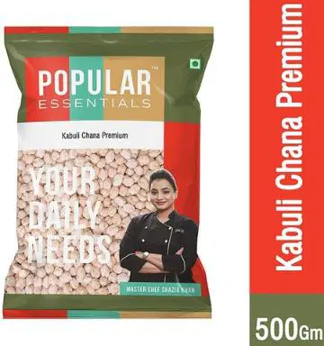 Popular Essentials Kabuli Chana Premium