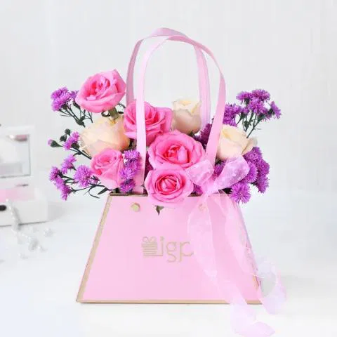 Radiant Bloom in Cute Bag