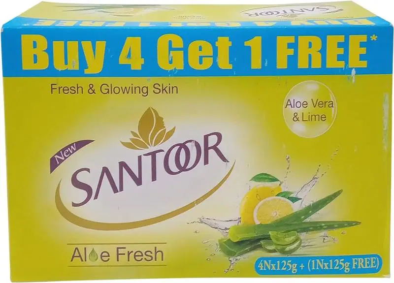 Santoor Aloe Fresh Soap