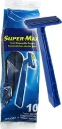Supermax Twin Blade Disposable Razor – image 1