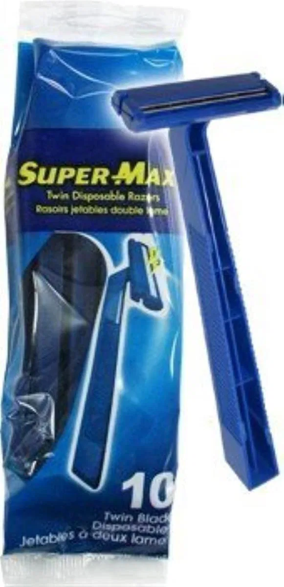 Supermax Twin Blade Disposable Razor