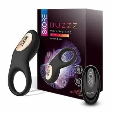 Skore Vibrating Ring - Buzzz With Remote For Him And Her