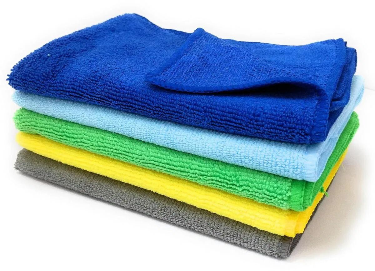 Soft Attire Multipurpose Microfiber Cloth For Cleaning 350 g ( Assorted Pack)