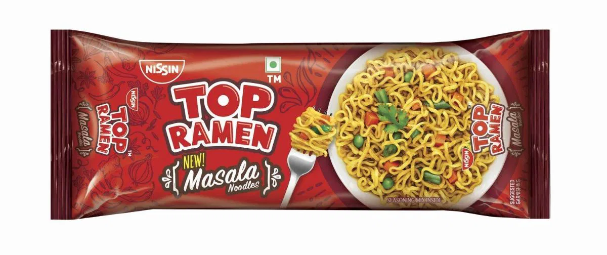 Top Ramen Noodles Curry Veg