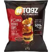 Tagz Beer N Barbeque Popped Potato Chips