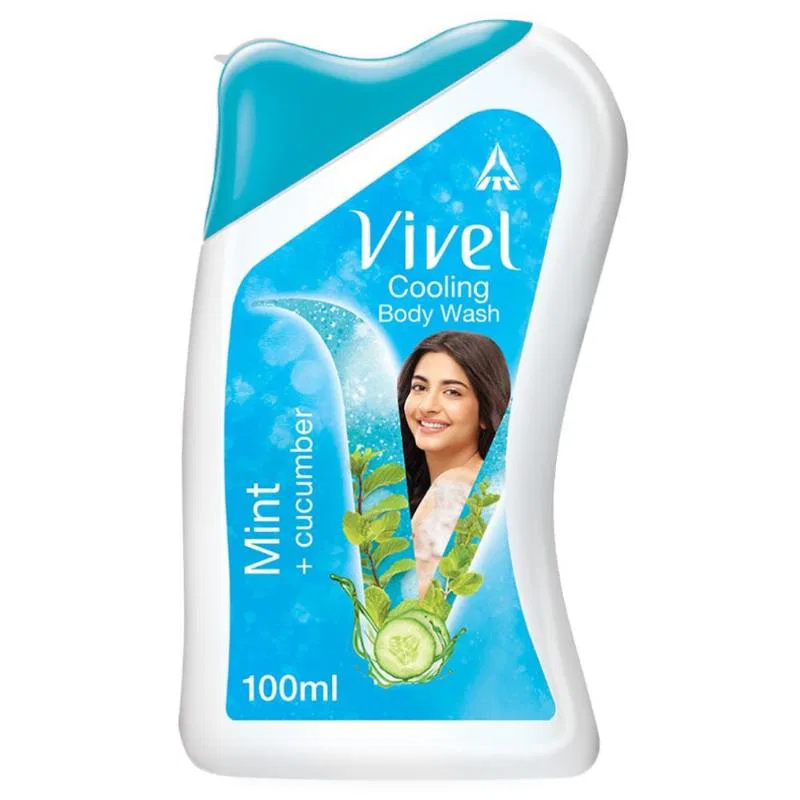 Vivel Body Wash Mint And Cucumber Cooling