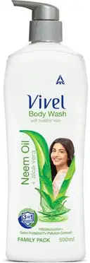 Vivel Body Wash Neem Oil And Aloevera – image 1