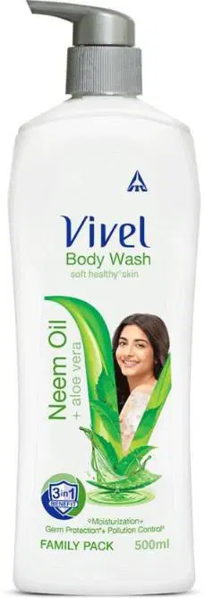 Vivel Body Wash Neem Oil And Aloevera