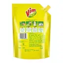 Vim Dishwash Liquid Gel Lemon Pouch – image 2