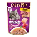 Whiskas Tasty Mix Wet Cat Food Chicken With Tuna And Carot In Gravy – image 1