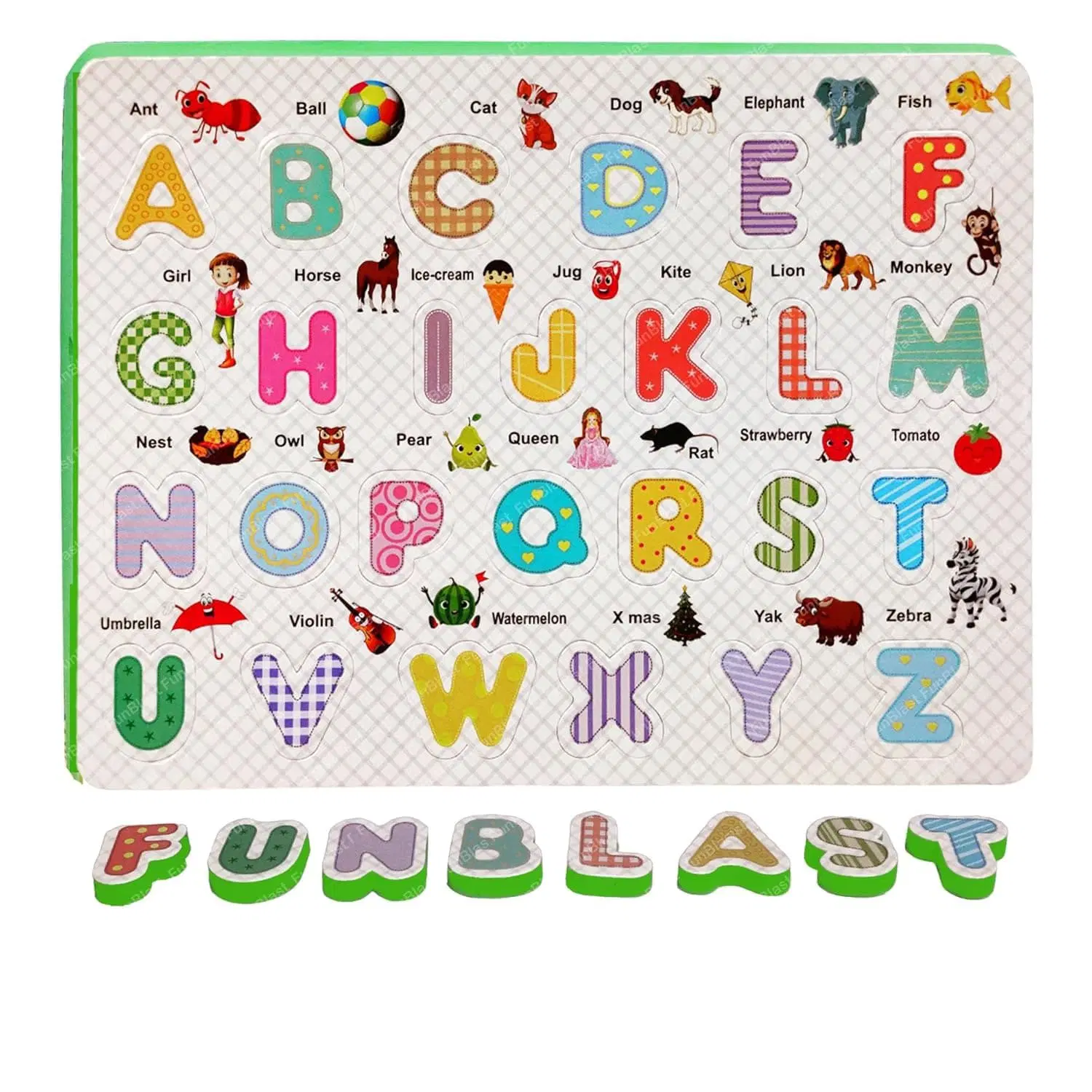 A–Z Alphabet - EVA Foam A–Z Alphabet Learning Puzzle Board