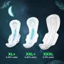 Whisper Bindazzz Night Sanitary Pads XL Plus – image 5