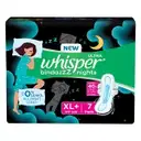 Whisper Bindazzz Night Sanitary Pads XL Plus – image 1
