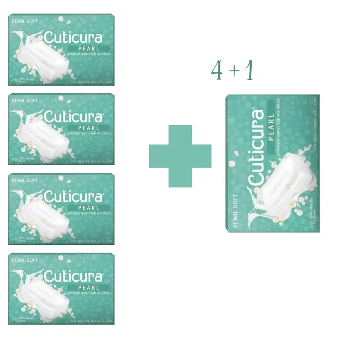  Cuticura Soap Pearl 4 + 1