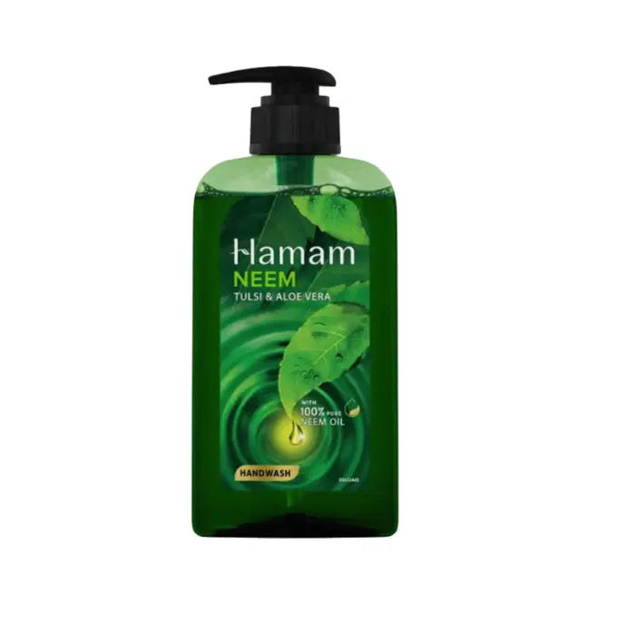 HAMAM HAND WASH190 ML NEEM TUSLSI AND ALOEVERA