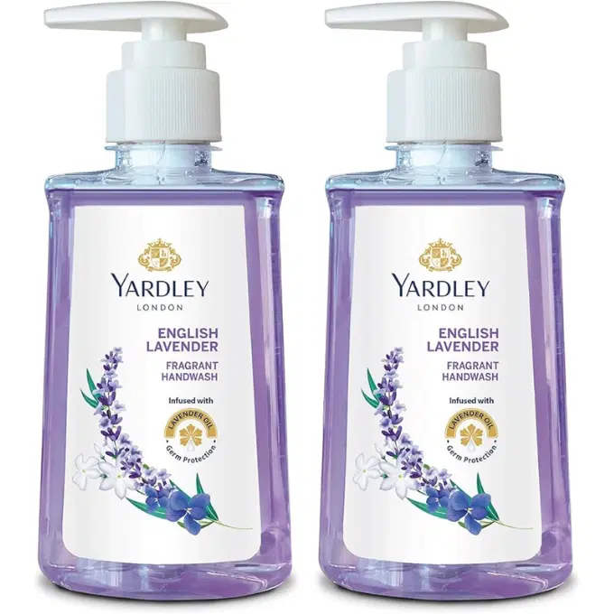 Yardley London English Lavender Fragrant Handwash 200ml+200ml 