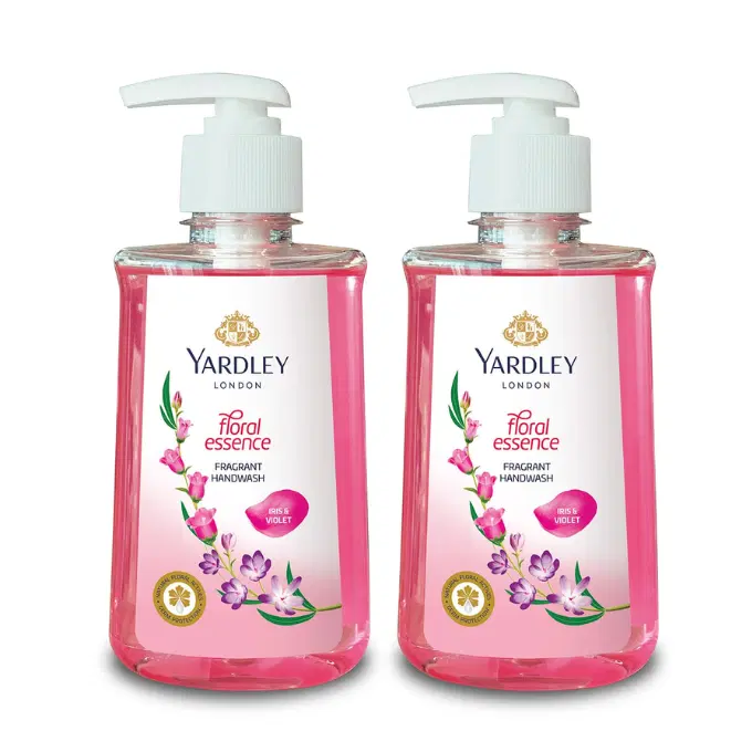 Yardley London Floral Essence Iris & Violet Fragrant Handwash 200ml+200ml 