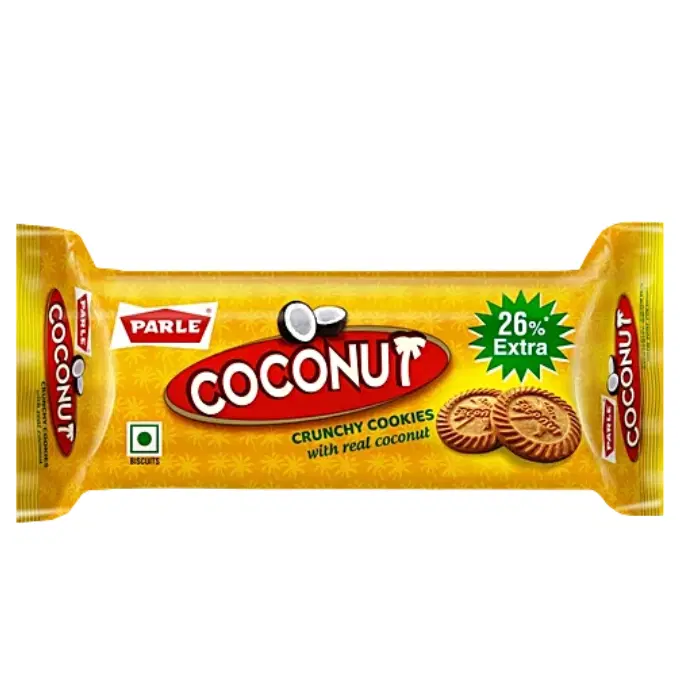 Parle Coconut Crunchy Cookies, 76 g