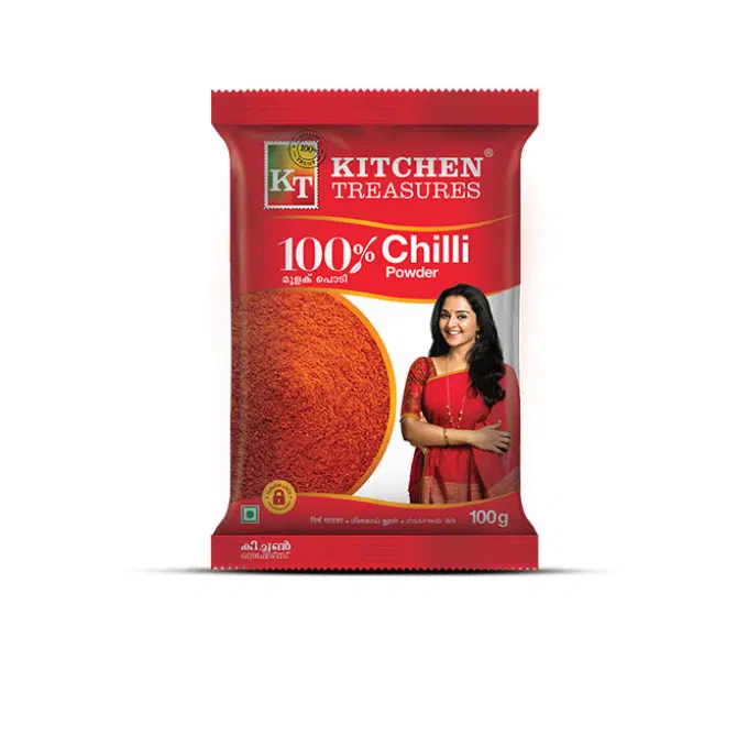 KITCHEN TRESAURES  CHILLI POWDER 100 G