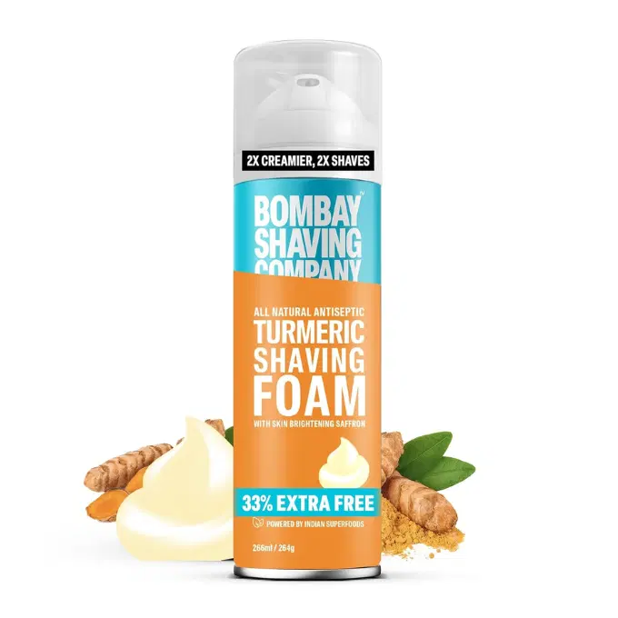 Bombay Shaving Company Turmeric Shaving Foam,266 ml 