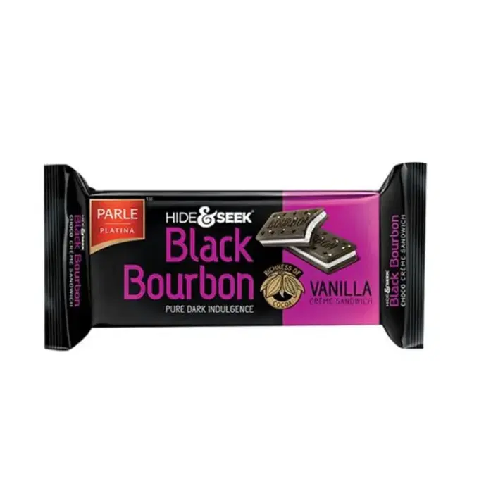 Parle Hide & Seek - Black Bourbon Vanilla, 100 g